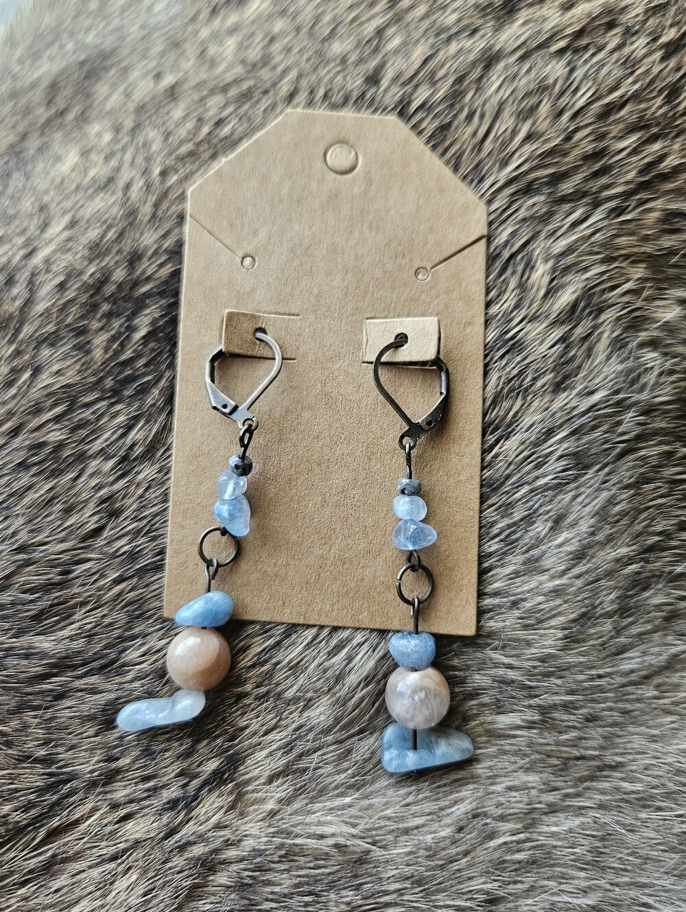 Aquamarine Dangles 💫 Handmade
